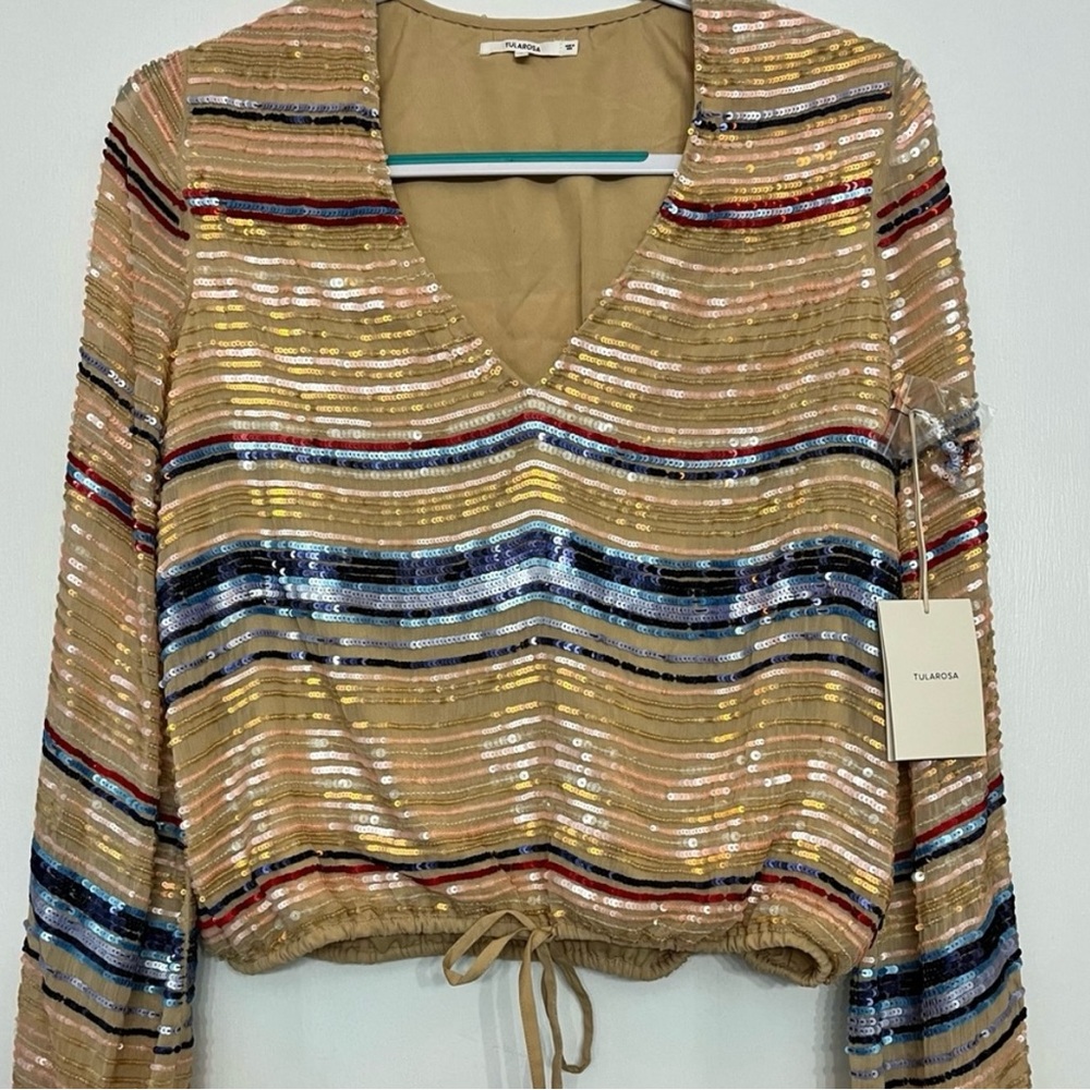 Tularosa Sequin Top